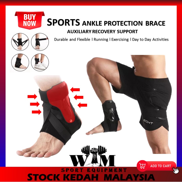 VELPEAU Ankle Support Brace for Men & Women, Ankle Stabilizer, Stirrup  Splint for Sprains, Tendonitis, Volleyball, Basketball, Sprained Ankle,  Reversible Left & Right Foots