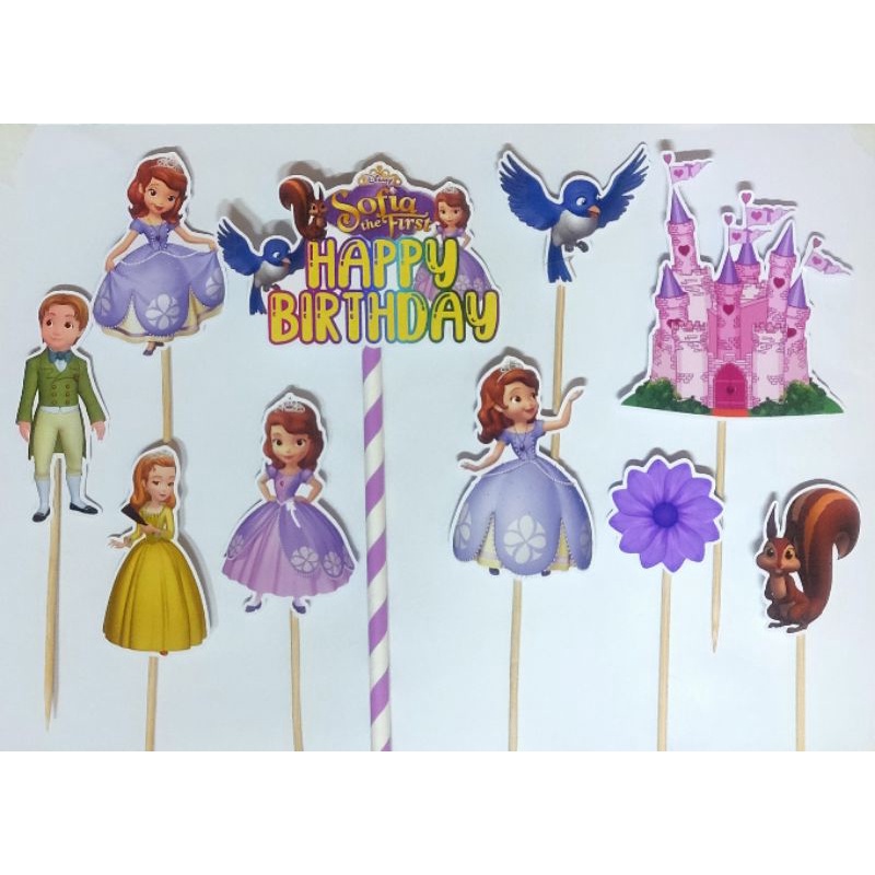 Sofia The First Cake topper Custom READY STOCK | Shopee Malaysia