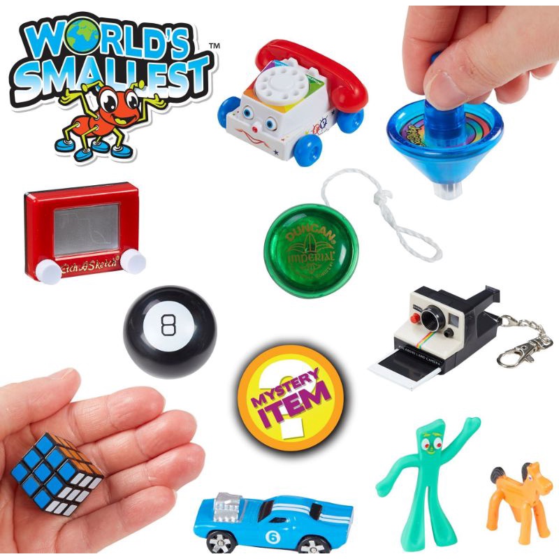 Smallest toys in the hot sale world