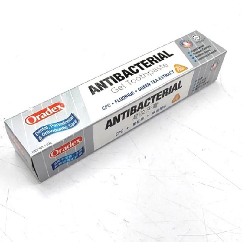 Oradex Antibacterial Gel Toothpaste 120g(SLS free) Shopee Malaysia