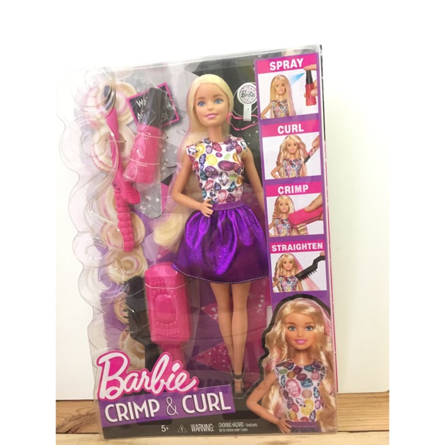 Barbie crimps and curls hotsell