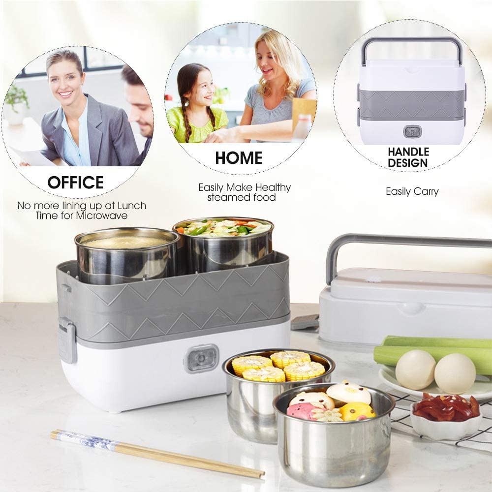 Electric Lunch Box with Single Layer