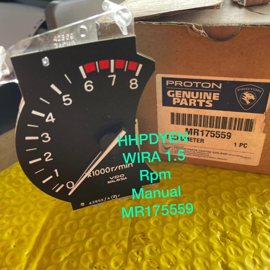 PROTON WIRA 1.5 (MANUAL) RPM METER READER TACHOMETER (MR175559) [1PCS ...
