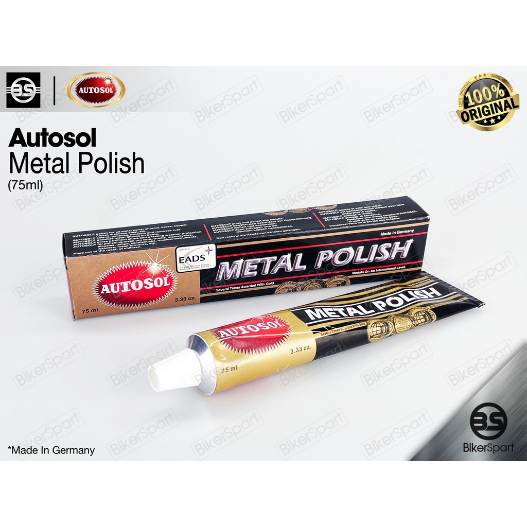 Autosol Metal Polish 75ml * Made in Germany * 100 Original * Shopee