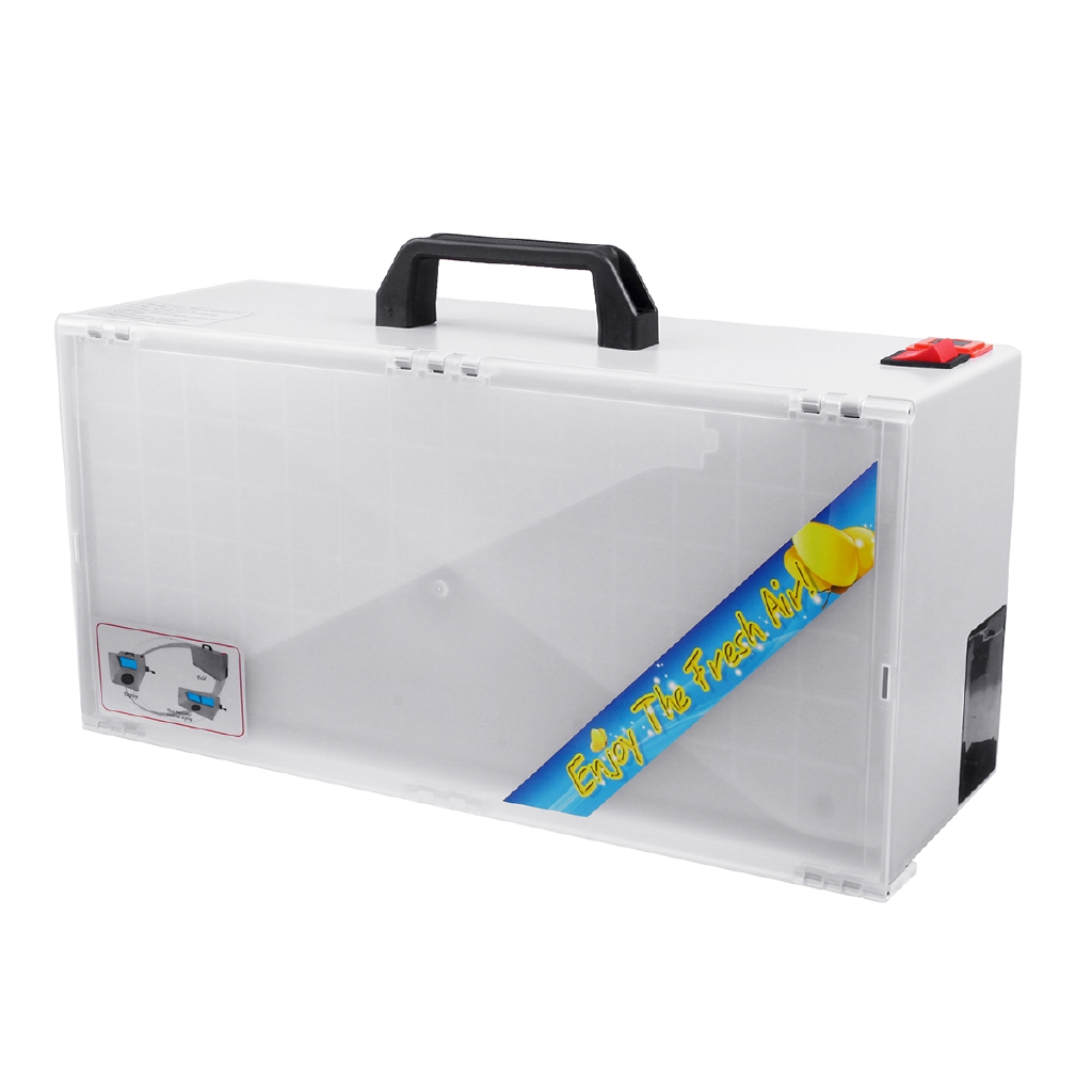 Airbrush Paint Spray booth Kit Portable Exhaust Filter Extractor Fan ...