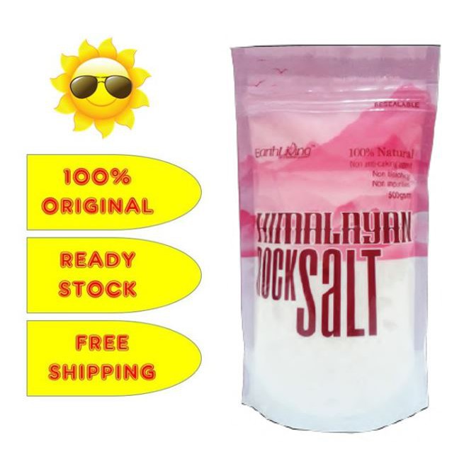 Earth Living Himalaya Rock Salt-Fine 喜马拉雅岩盐-幼 500g | Shopee Malaysia