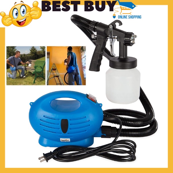 Electric Paint Sprayer with 3 Ways Zoom Paint Spraying Automatic Paint ...
