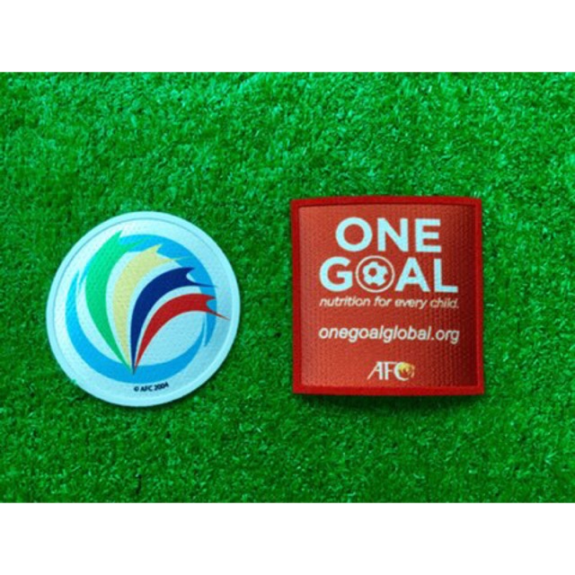 Official AFC 2015 + One Goal Patch