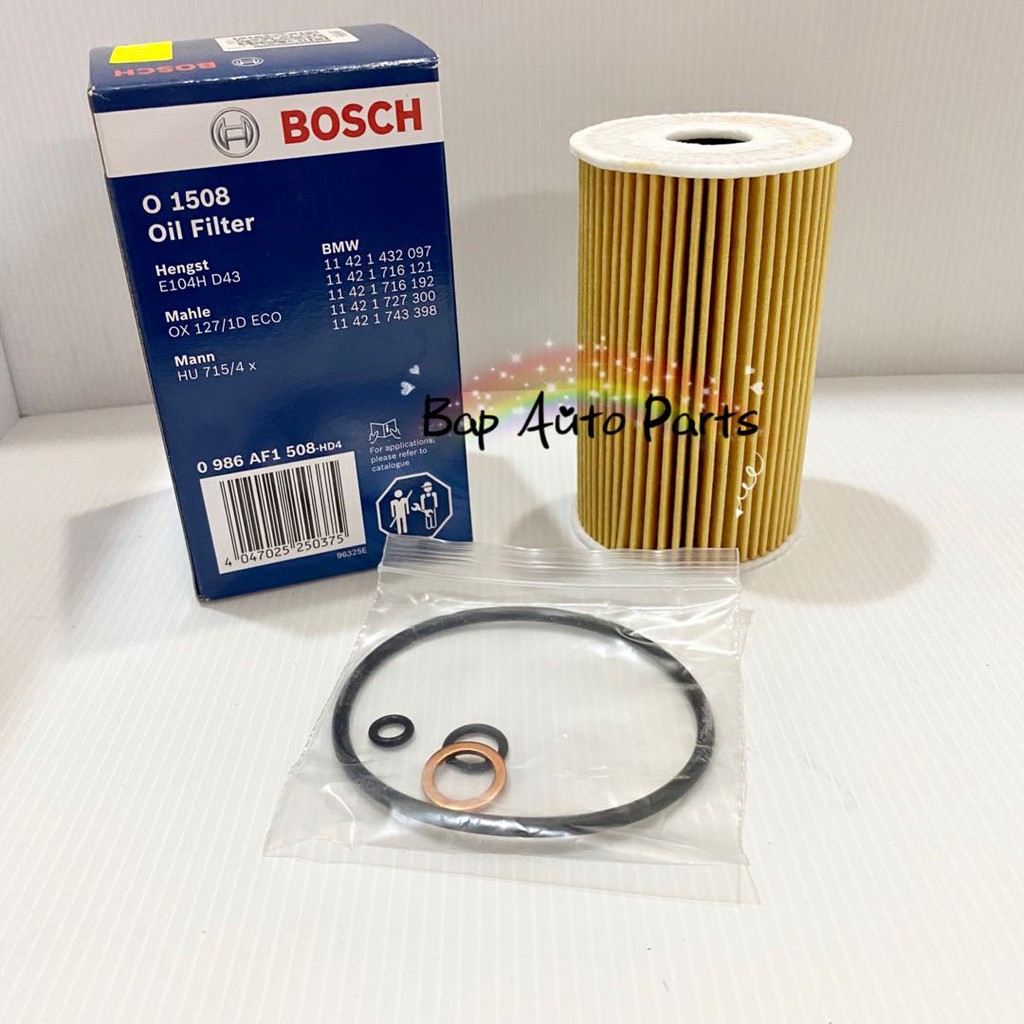 BMW E46 318I OIL FILTER BOSCH 0986AF1508 Shopee Malaysia