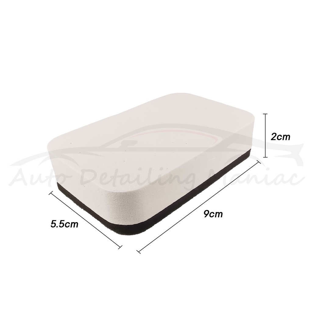 Ceramic Glass SiO2 Graphene Large Coating Applicator Block Sponge Pad ...