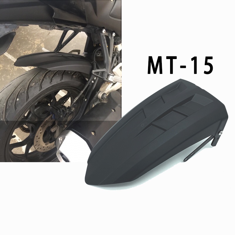 Plug play 2019 to 2023 MT-15 Rear Tire Hugger Fender MUDGUARD Extension ...