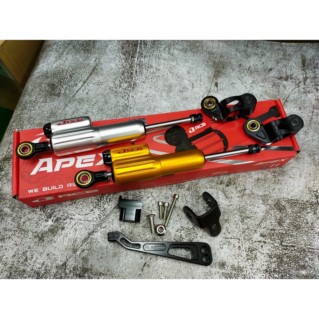 Rcb Racing Boy Apex Damper 80mm With Bracket Y15zr Y15 Set Damper Apex