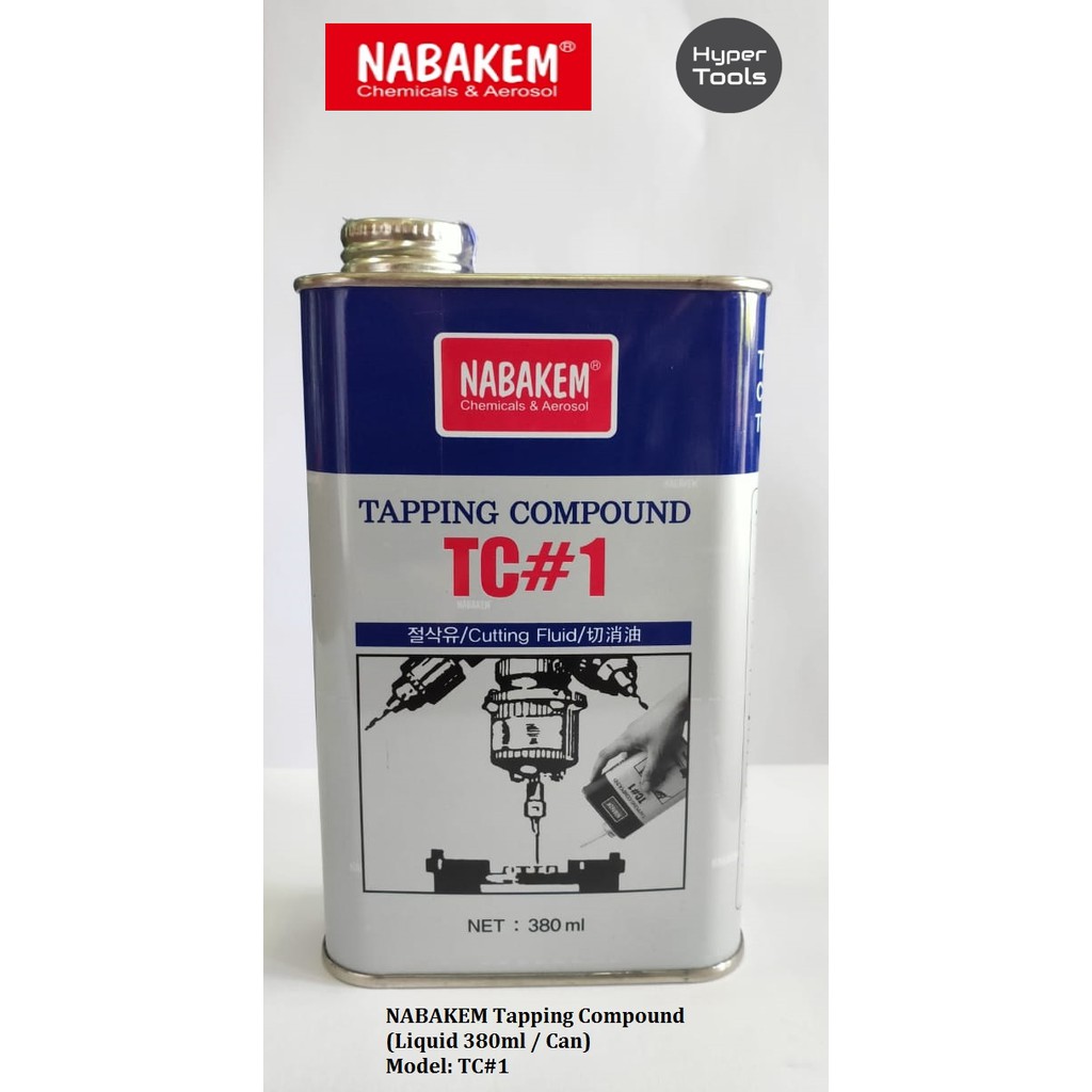 NABAKEM Tapping Compound (Liquid 380ml / Can) Model TC1 Shopee
