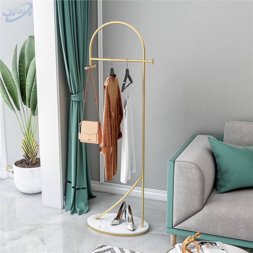 Fashion hanger landed inside the bedroom clothes tree pole clothes