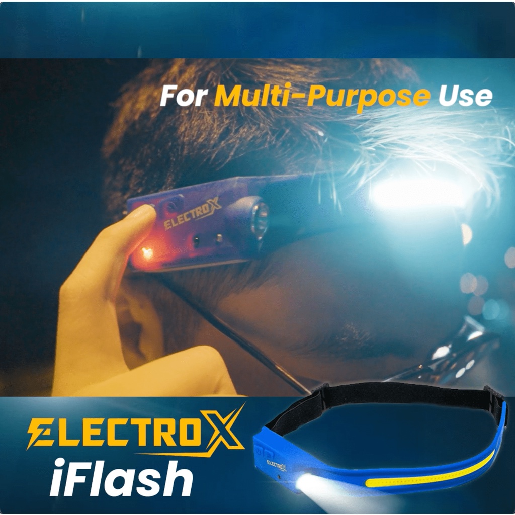 [OFFER] ELECTROX iFlash Smart LED Headlamp Headlight With Sensor USB ...
