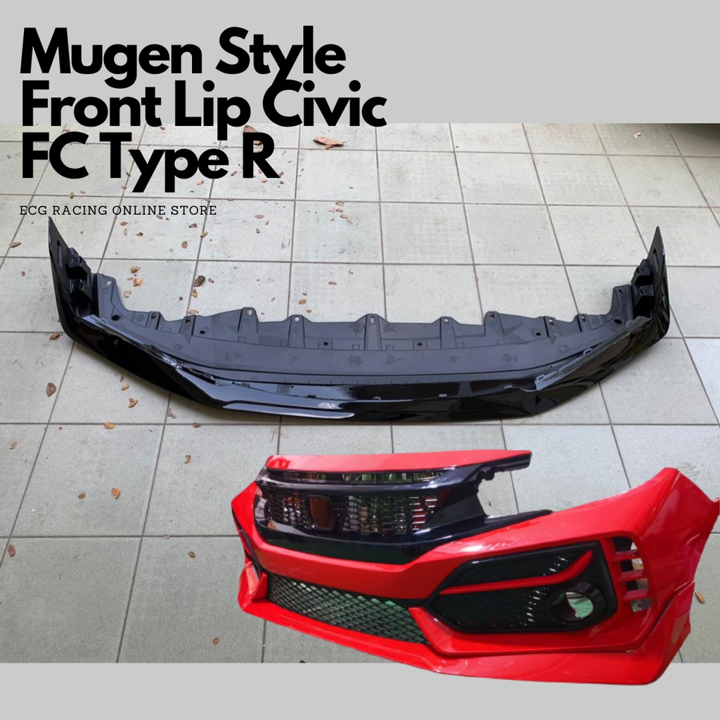 Civic type deals r front lip