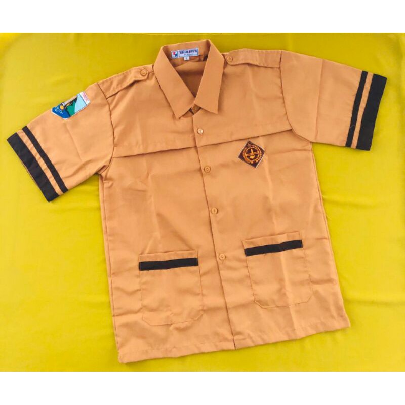 Short Sleeve Elementary School Standby Scout School Uniform | Shopee ...