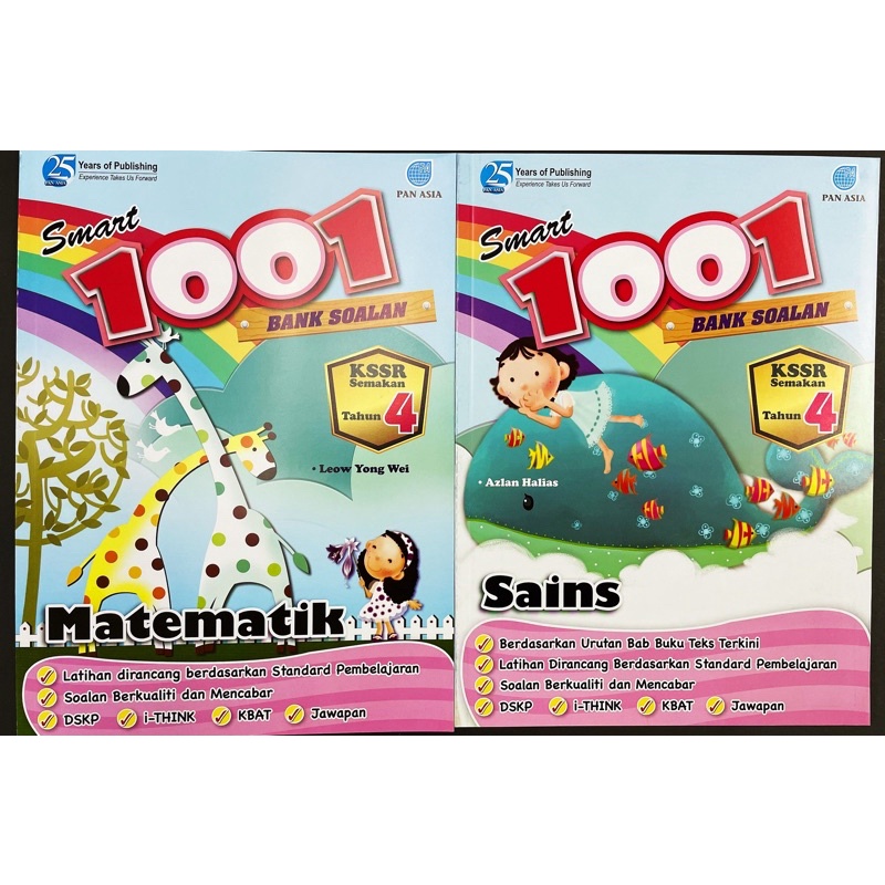 SMART 1001 BANK SOALAN TAHUN 4 KSSR SEMAKAN | Shopee Malaysia