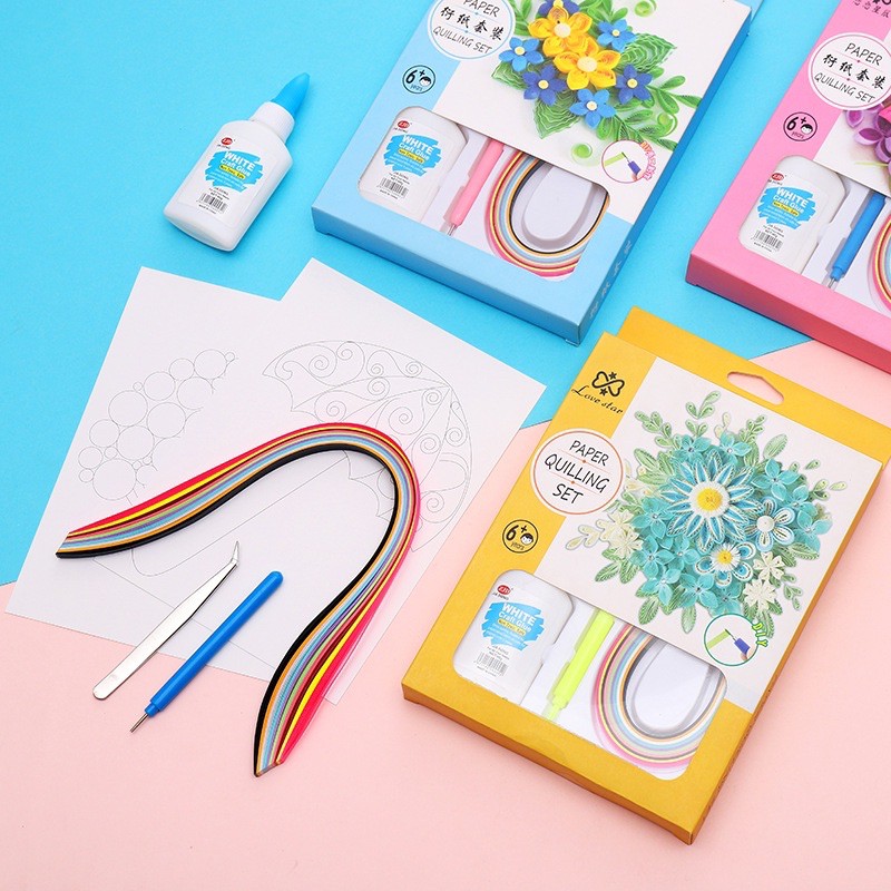Paper Quilling Origami / DIY SENI Kertas /Handmade / Creative Gift ...