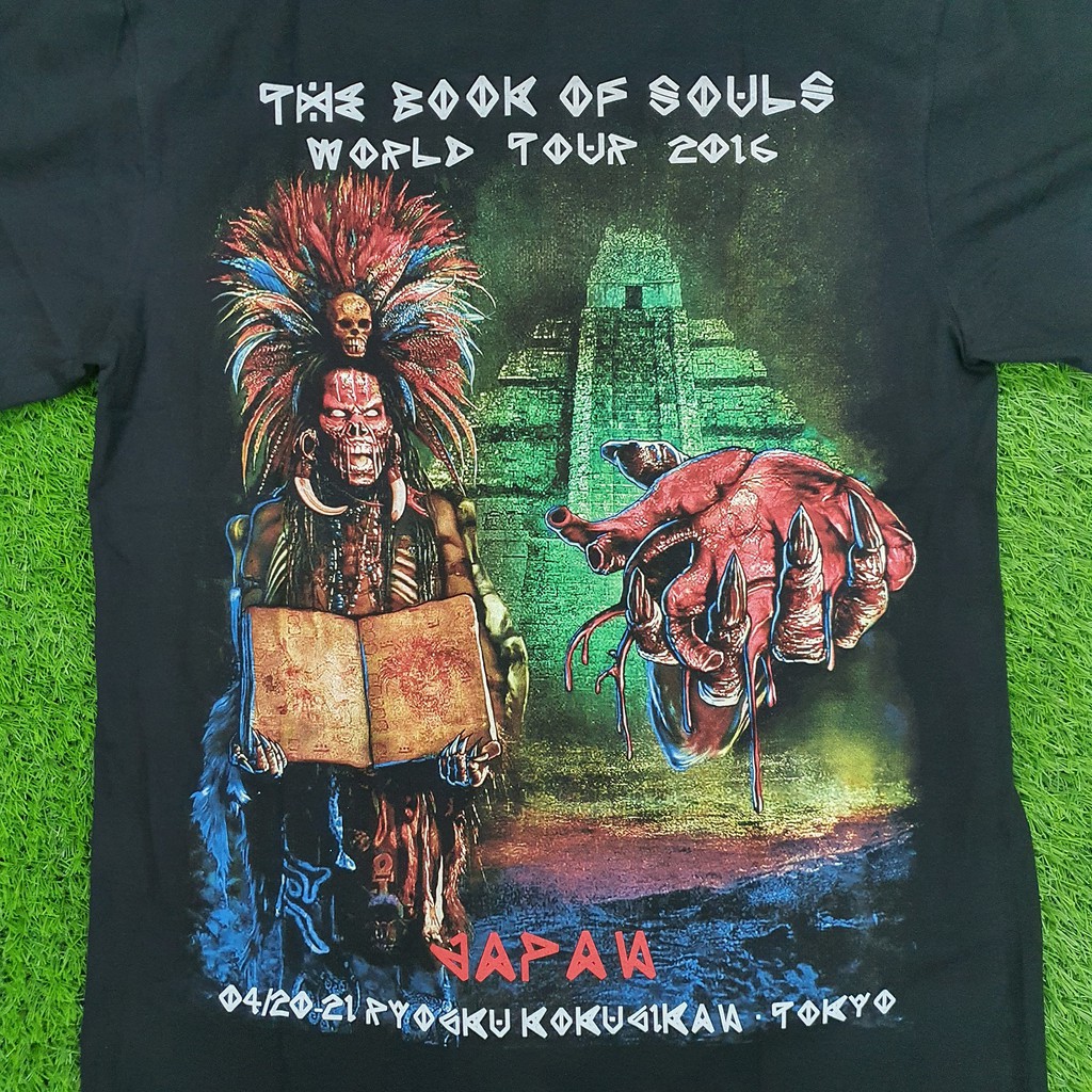 Iron Maiden The Book of Souls Tokyo Japan Wolrd Tour 2016 Zumo