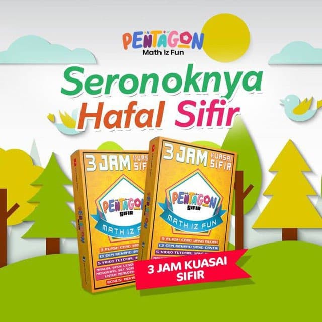 Pentagon Sifir Kuasai Sifir Dalam 3 Jam Shopee Malaysia