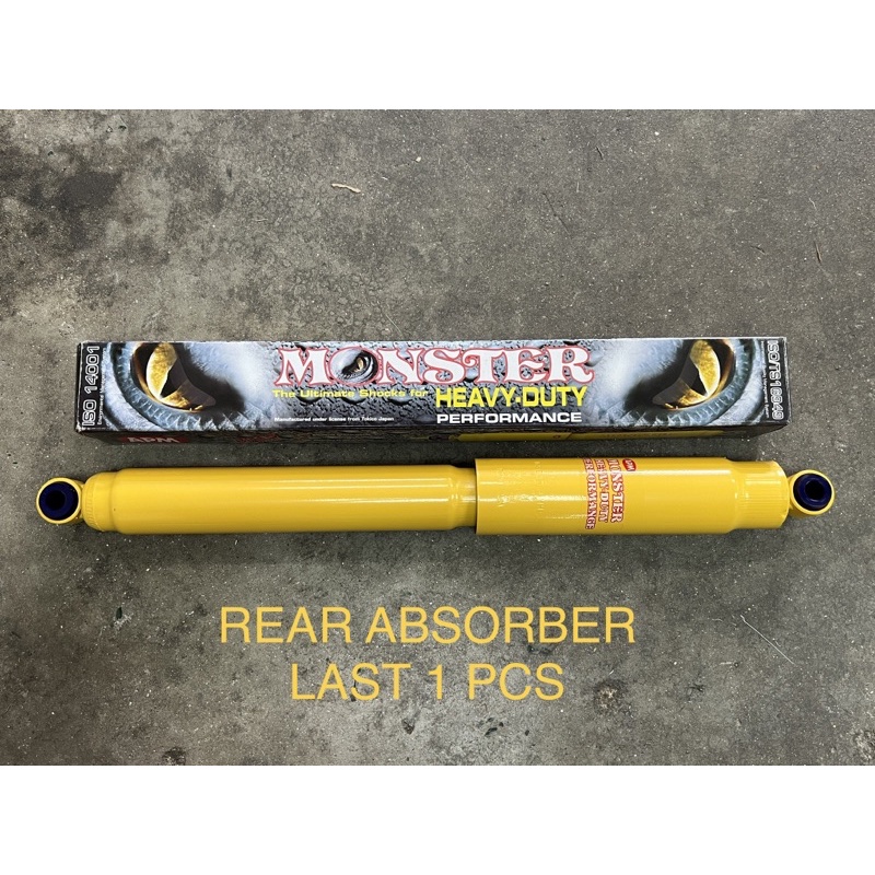 ISUZU D MAX 4X4 4X2 APM Monster Front And Rear Absorber 1 pcs