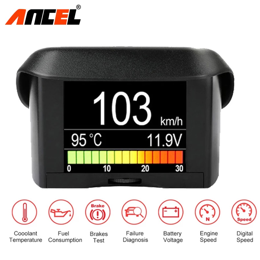 ANCEL A202 OBD2 Automobile on-board Computer Car Digital OBD Computer ...