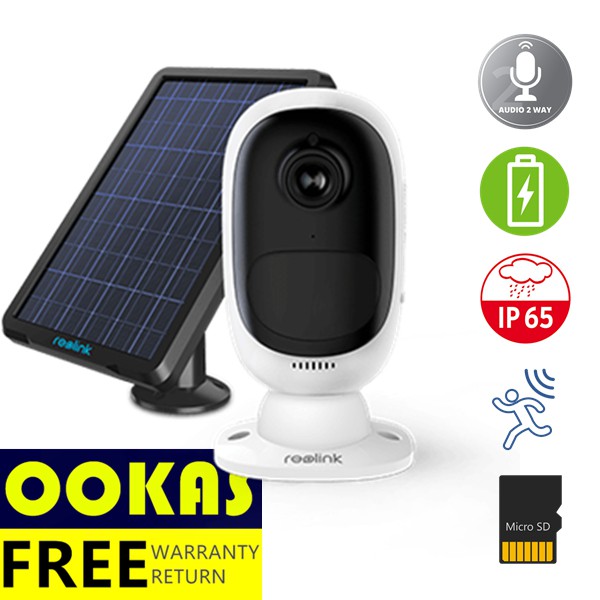 Reolink Argus Battery Powered IP65 Outdoor Indoor Full HD Wifi