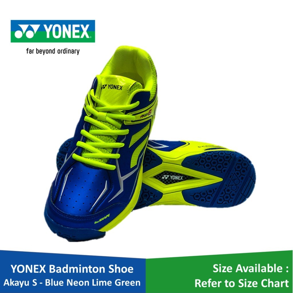 Lime green and hot sale blue shoes