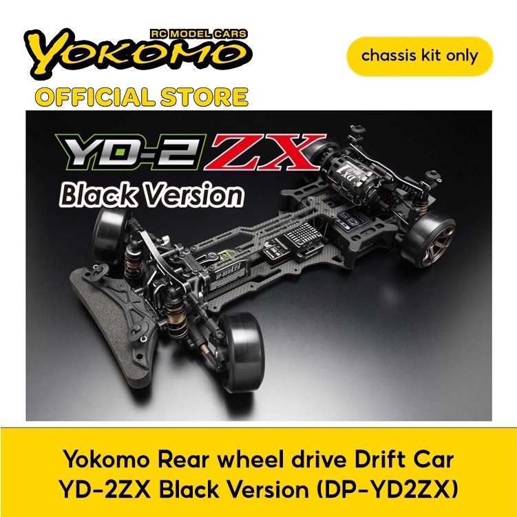 yd2zx （Yokomo Rear wheel drive Drift Car YD-2ZX Black Version (DP