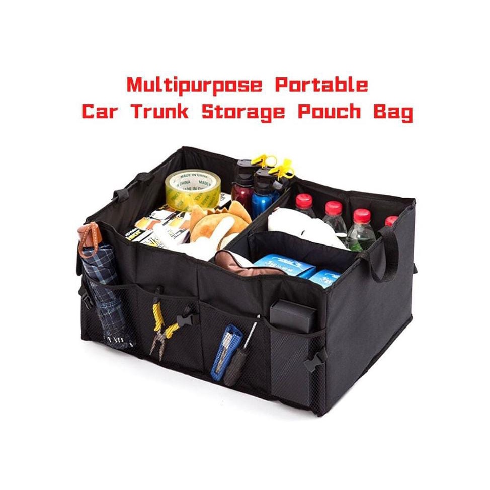 XtremeAuto® In Car Boot Tidy Organizer Storage Bag Complete With