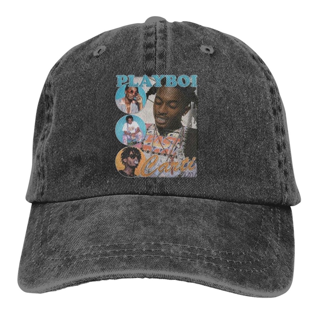 Summer Ins Style Playboi Carti Baseball Cap Couple Version Present ...