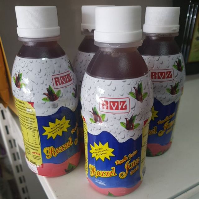 4 Botol RTD Roselle Kaya Vitamin C | Shopee Malaysia