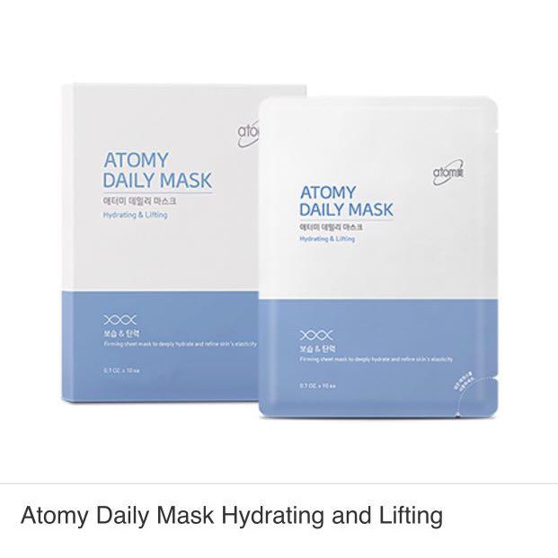 atomy Daily Mask Sheet 10 Pack Hydrating & Lifting 韩国保湿弹性面膜 Shopee Malaysia