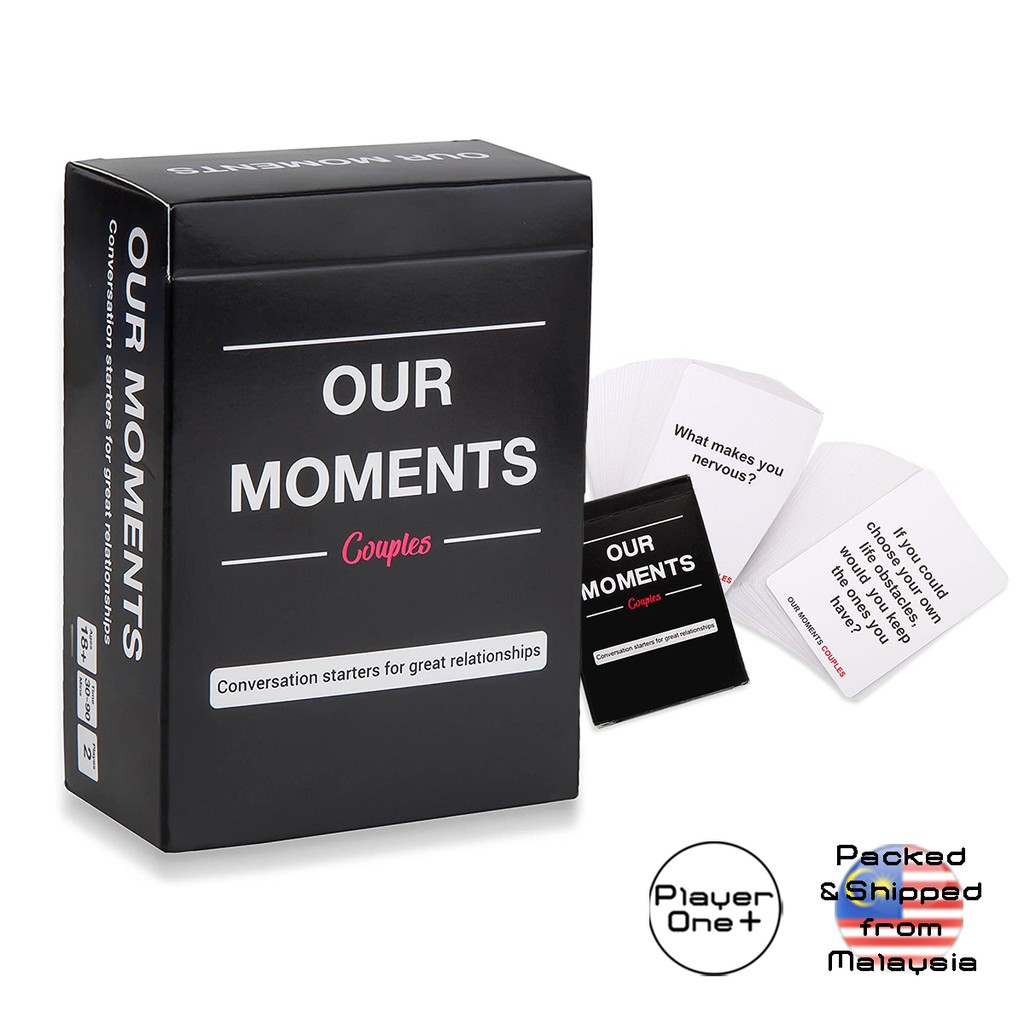 OUR MOMENTS Couples 100 Thought Provoking Conversation Starters for ...