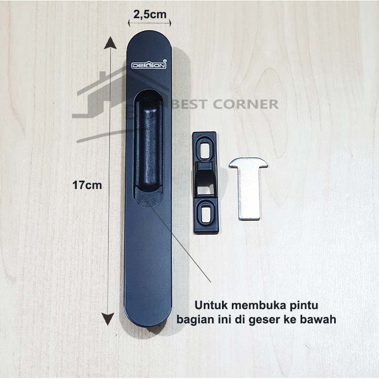 Aluminum Sliding Window Lock DEKKSON KS Z 08A Sliding/ | Shopee Malaysia