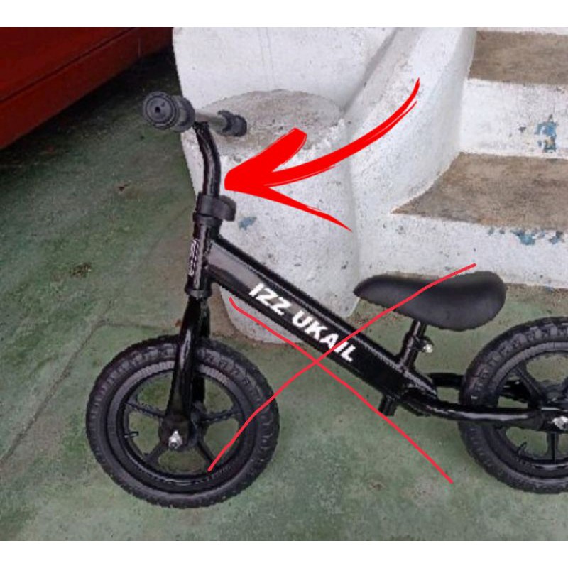 Handle best sale push bike