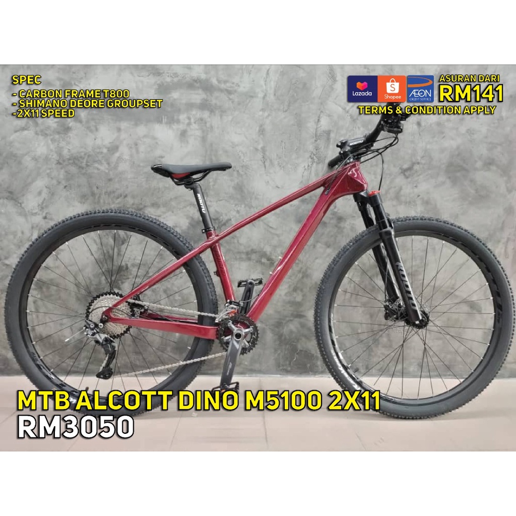 Alcott best sale dino 29er