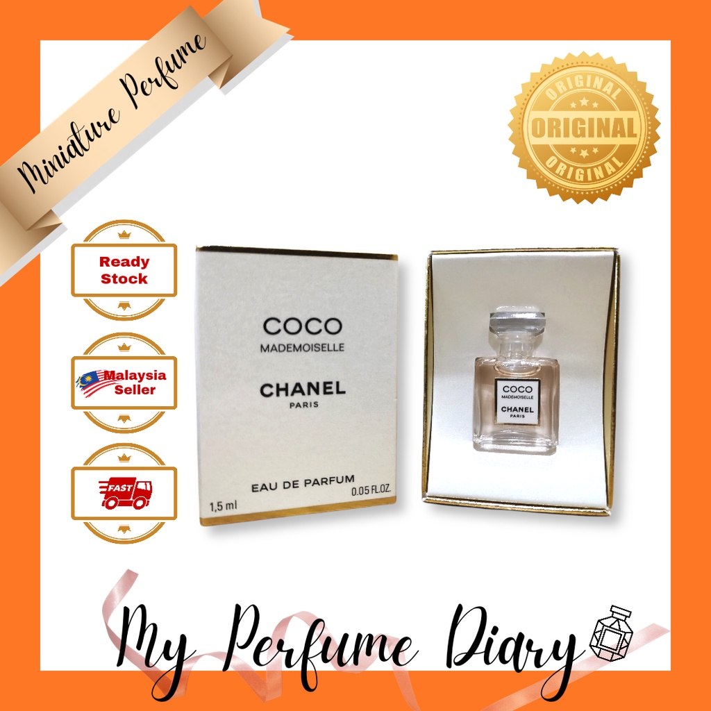 Chanel Coco Mademoiselle MINIATURE Perfume. 1.5ml / 0.05 