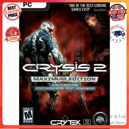 Crysis 2 Maximum Edition Offline with DVD - PC Games | Shopee Malaysia