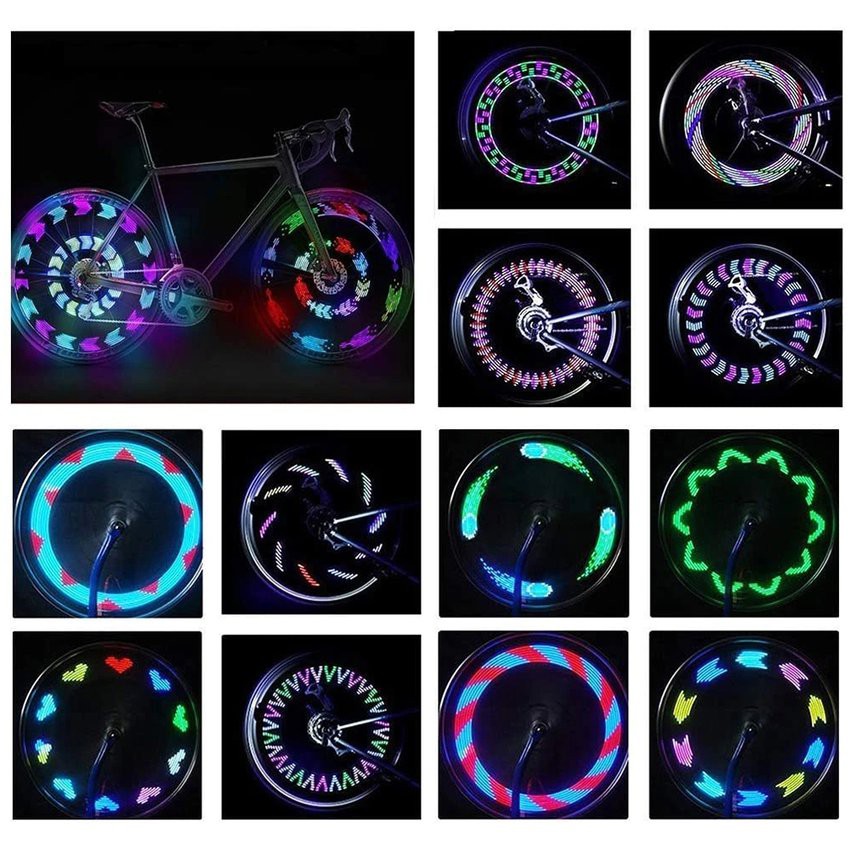 3d bike wheel lights