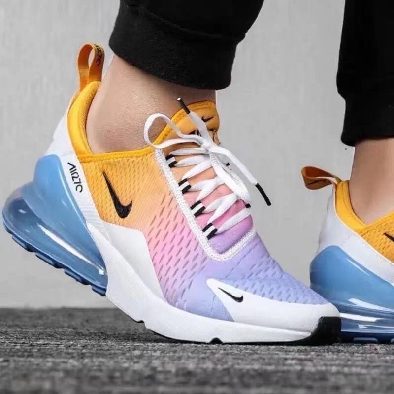 nike airmax 270 pink and orange