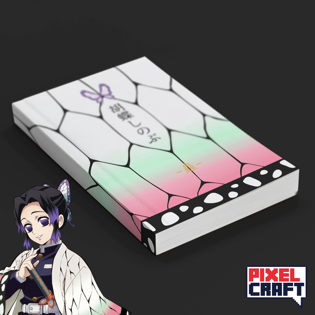 Pocket Note Anime KIMETSU NO YAIBA Softcover A6 Notebook Agenda Planner ...