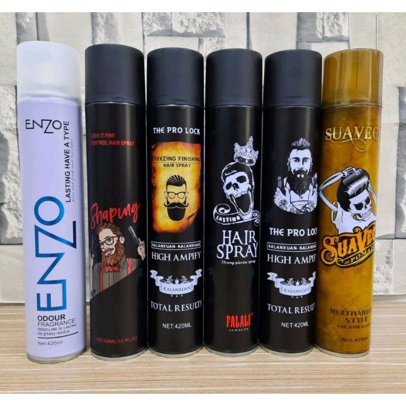 💯 Original Hair Spray Styling For Men 420ml | Shopee Malaysia
