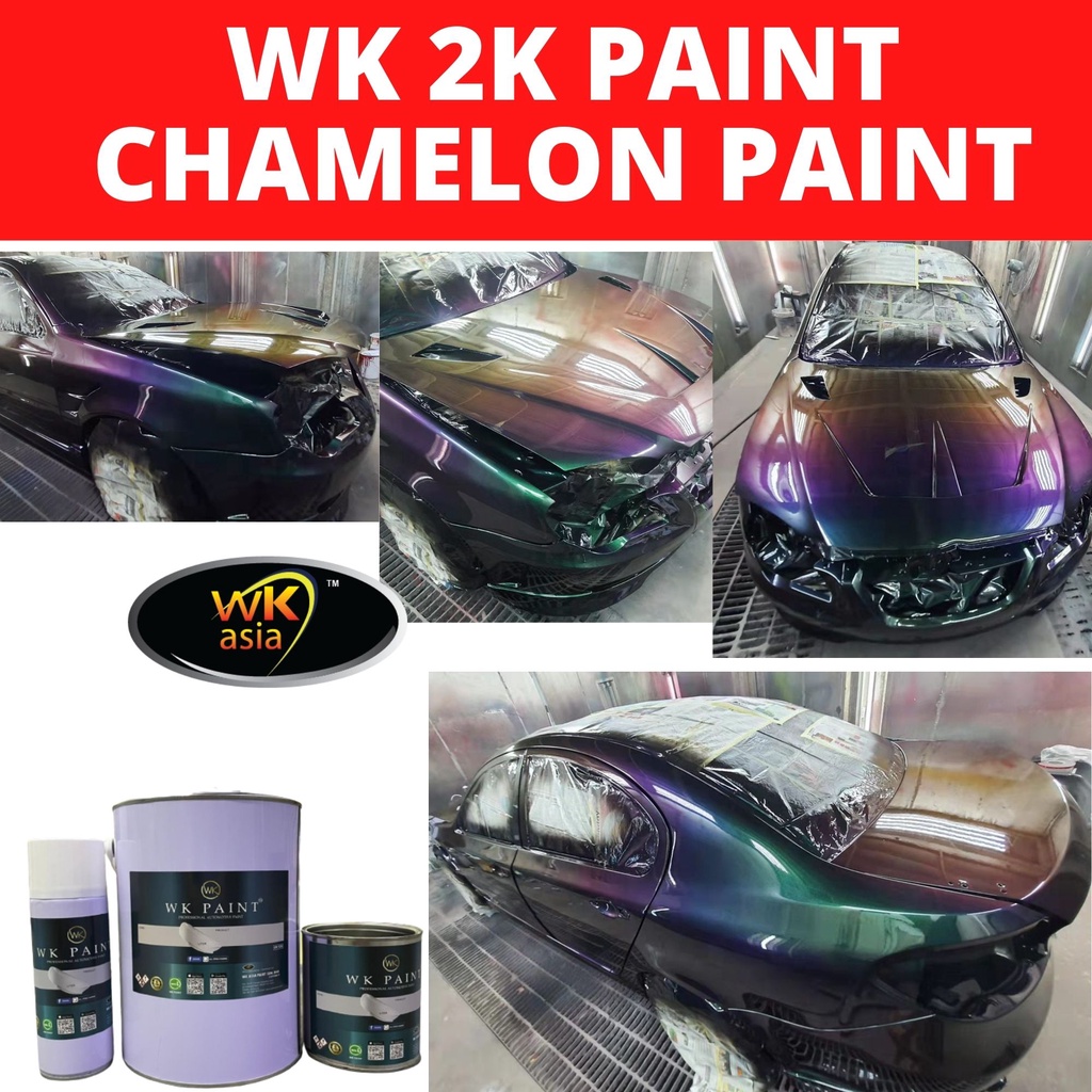 WK PAINT MIPA PAINT CHAMELON PAINT 2K PAINT FOR AUTOMOTIVE SPECIAL ...