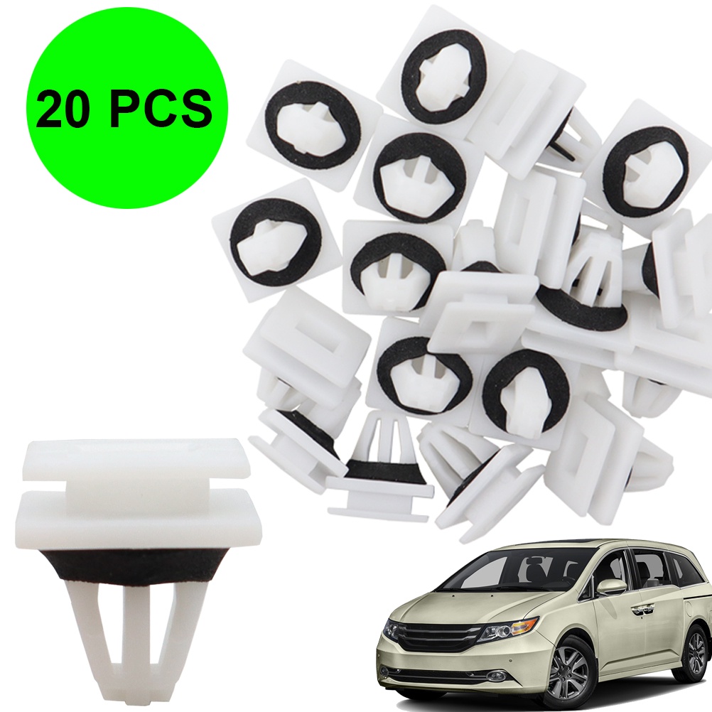20PCS/SET Car Panel Rocker Retainer Side Skirt Sill Guard Moulding ...