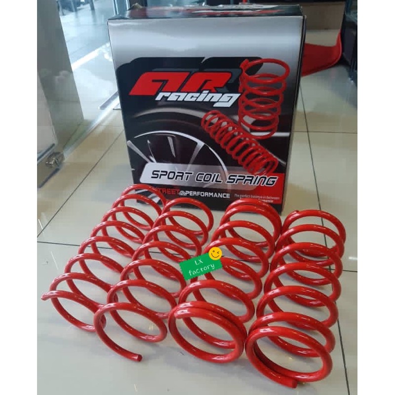 Proton bezza lower coil sport spring ( 1 set ＝ 4 spring) front rear ...