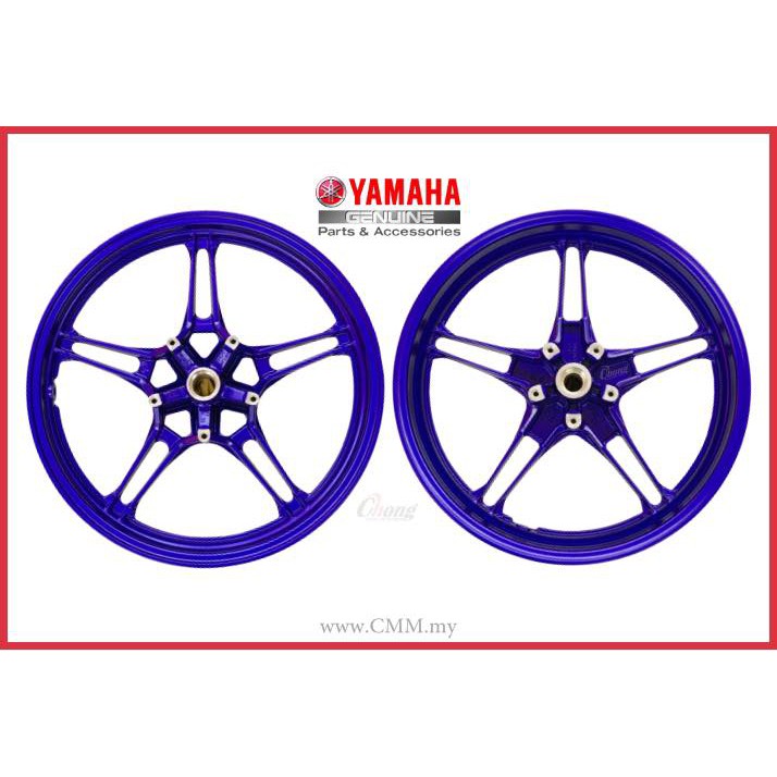 Yamaha Sport Rim/Cast Wheel Y15ZR Ysuku V1 (Movistar Blue) Front 1.85 ...