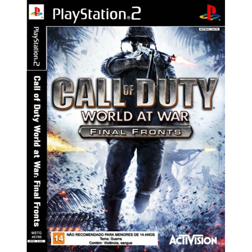 [PS2 CD DVD GAMES] CALL OF DUTY WORLD AT WAR FINAL FRONTS | Shopee Malaysia