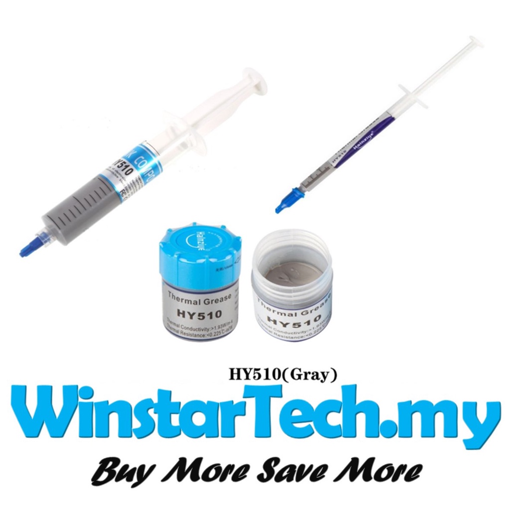 HY510 Thermal Paste Grease Compound Heat Sink Cooling Cooler CPU
